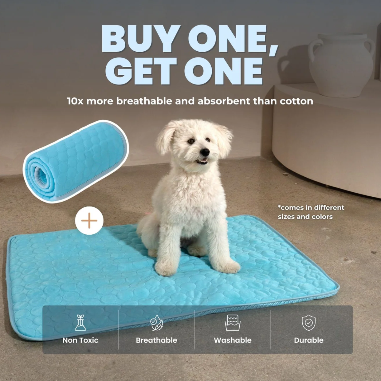 Pet Cooling Mat (1+1)