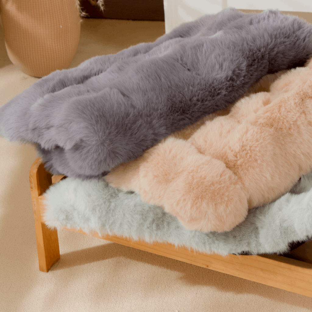 Wave Pattern Ultra Soft Dog & Cat Mat