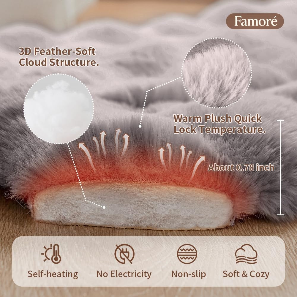 Wave Pattern Ultra Soft Dog & Cat Mat