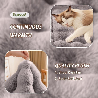 Wave Pattern Ultra Soft Dog & Cat Mat
