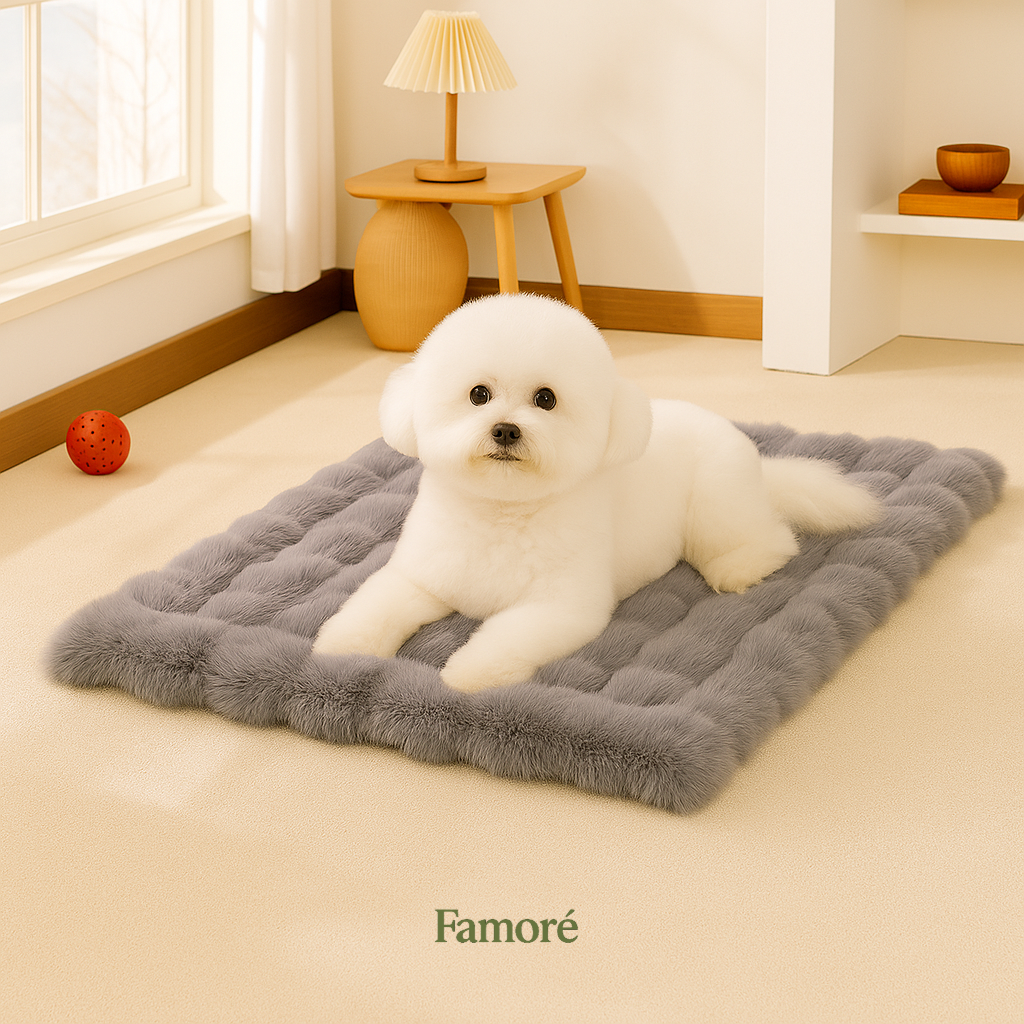 Wave Pattern Ultra Soft Dog & Cat Mat