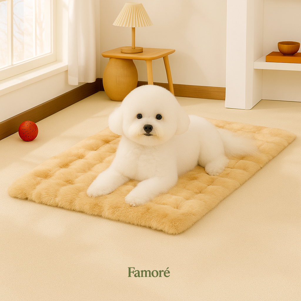 Wave Pattern Ultra Soft Dog & Cat Mat