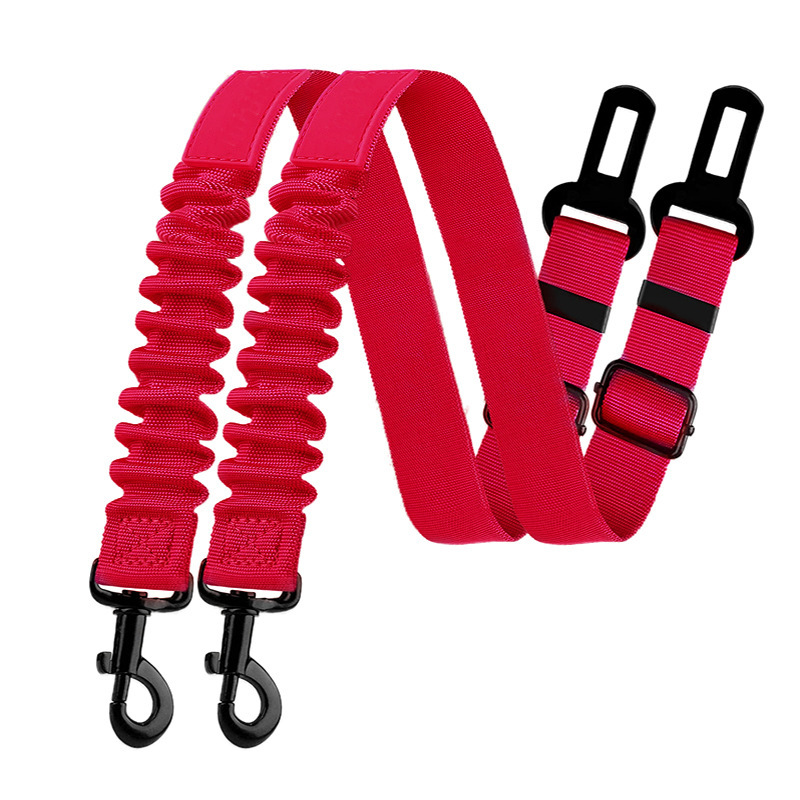 Dog Seat Belt (2 Pack)Heavy Duty & Elastic