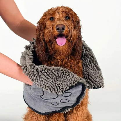 Quick Dry Towel for Dogs | Ultra Absorbent Microfiber