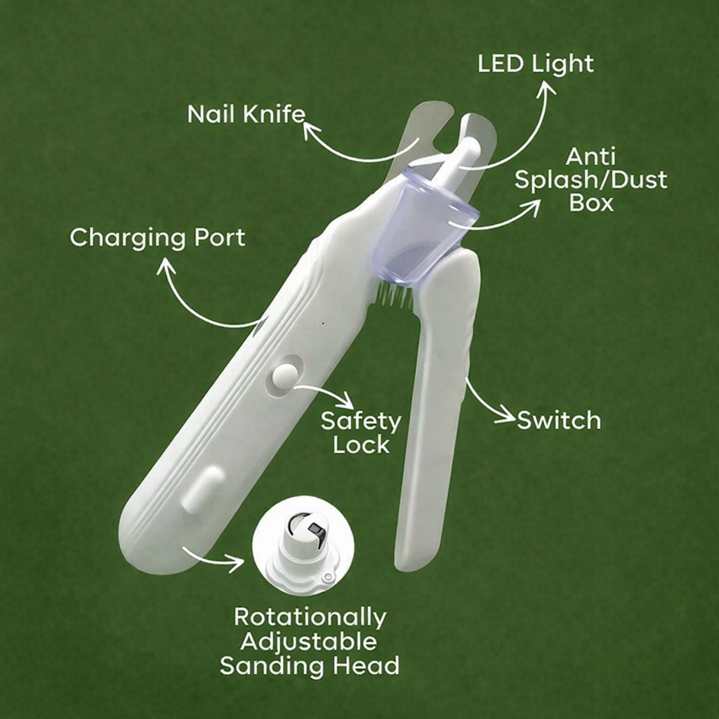 How does it trim and care for your pet’s nails?