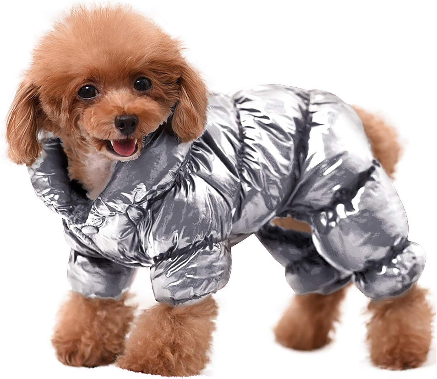 Waterproof Puppy Puffer Jacket Snow Coats