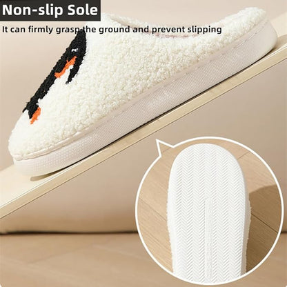 Cozy Plush Warm Dog Slippers For Women