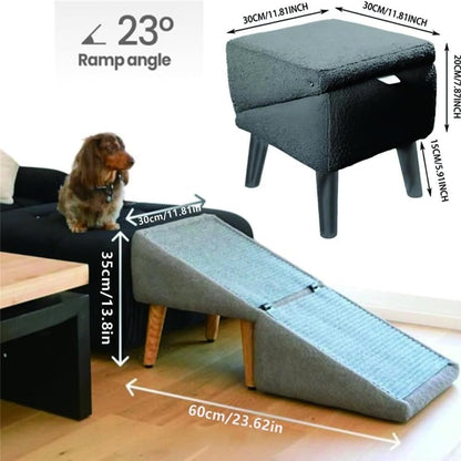 🐾 Ottoman & Dog Ramp