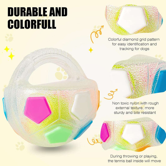 Durable Calming Ball ⚽️Tough & Tooth-Safe