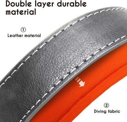 Personalized Leather Dog Collar