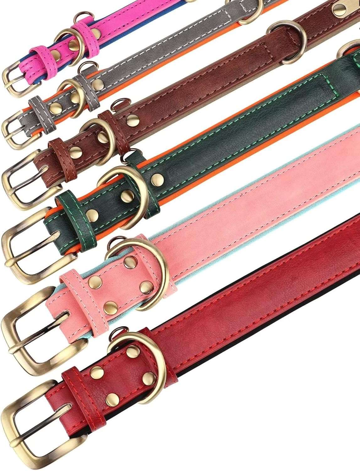 Personalized Leather Dog Collar
