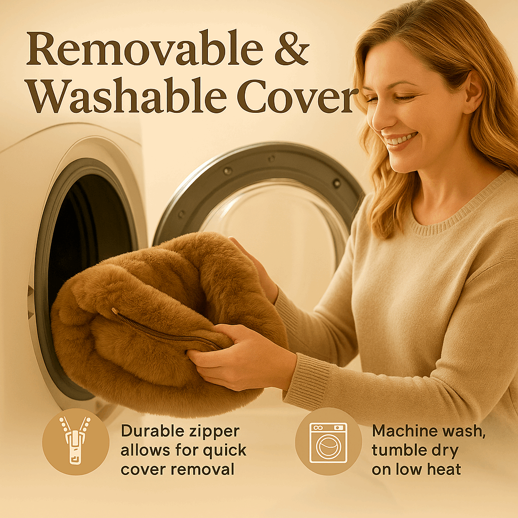 Luxury Fluffy Dog Bed