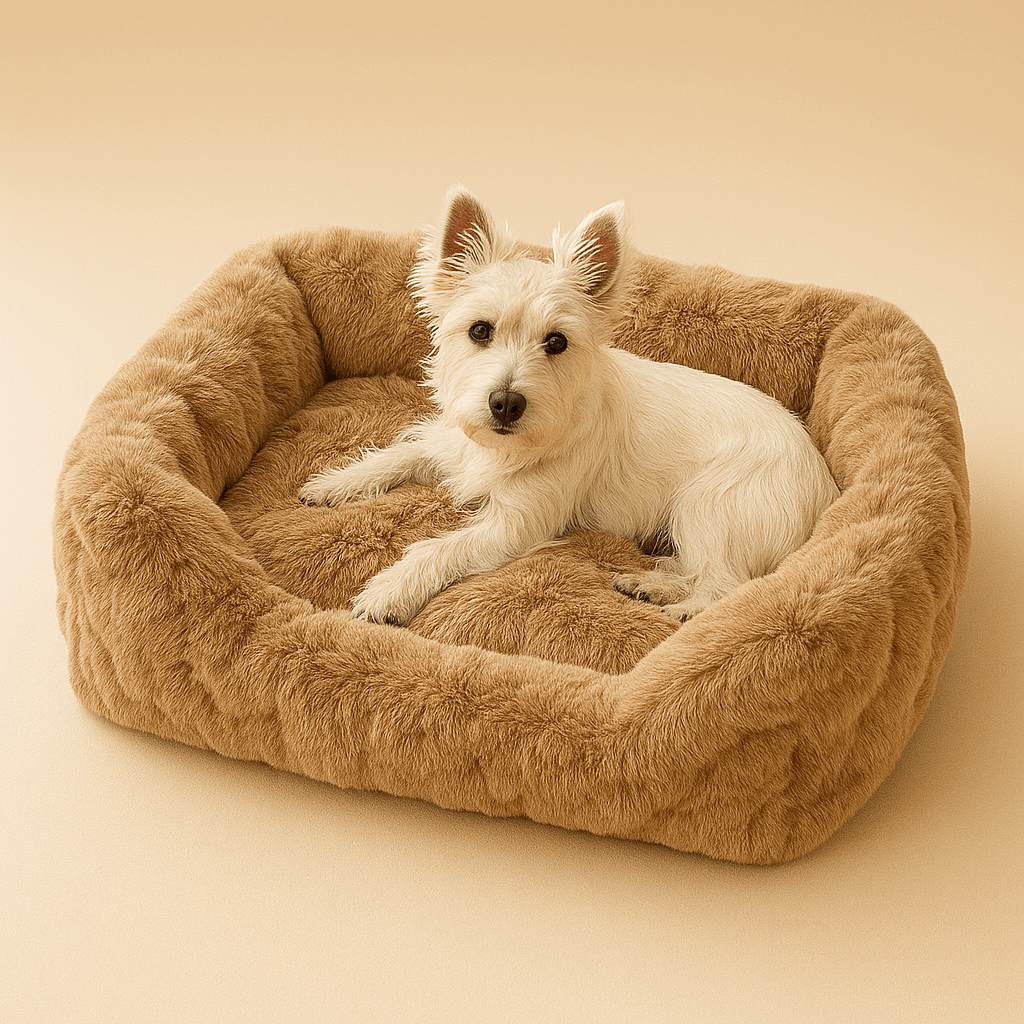 Luxury Fluffy Dog Bed