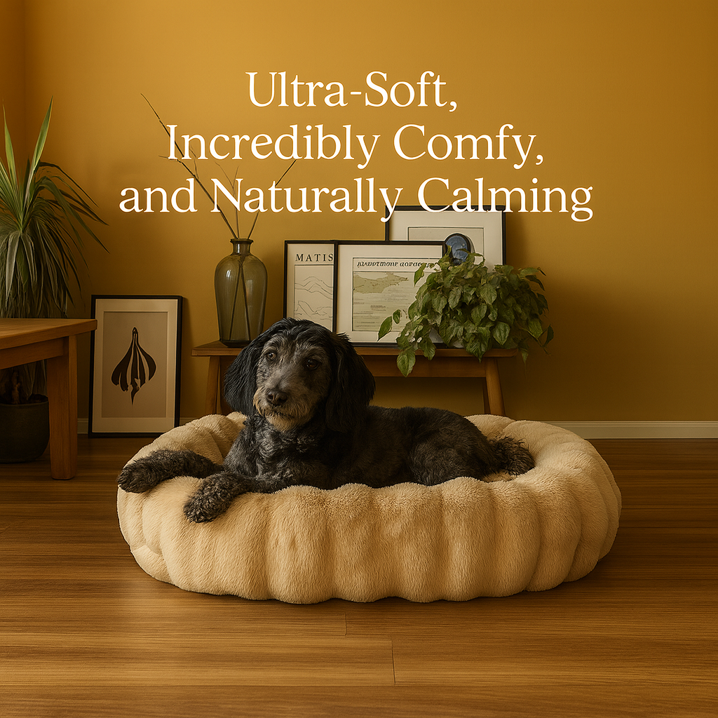Luxury Fluffy Dog Bed