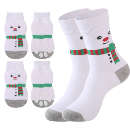 Matching Dog & Owner Christmas Socks