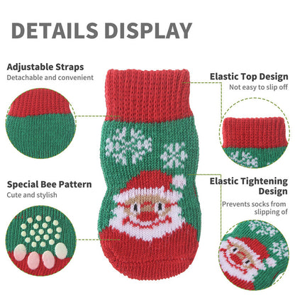 Matching Dog & Owner Christmas Socks