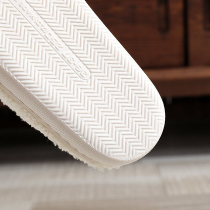 Cozy Plush Warm Dog Slippers For Women