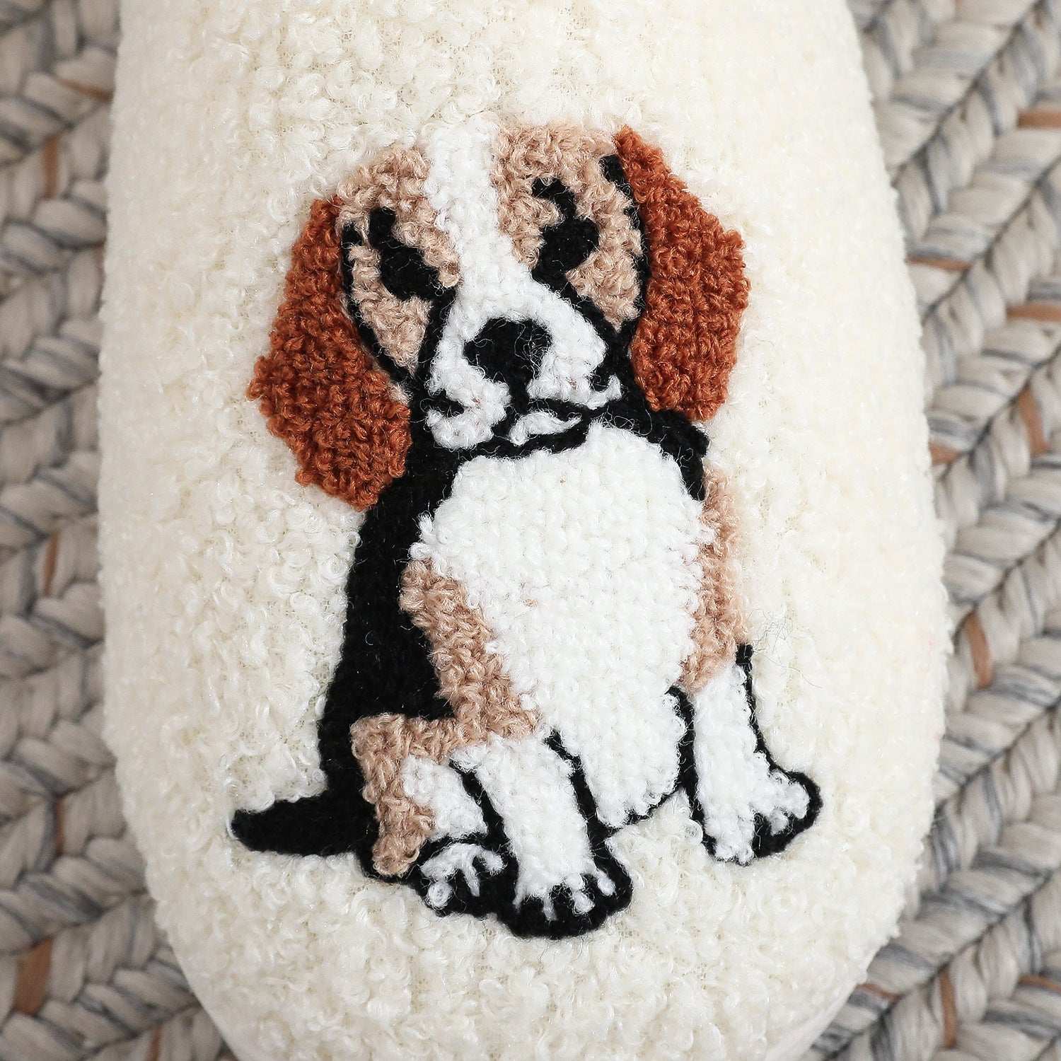 Cozy Plush Warm Dog Slippers For Women