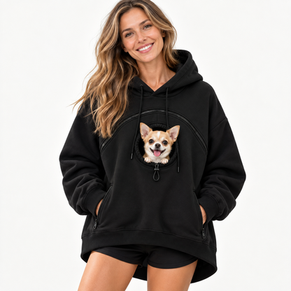 Famoré™ Pet Pouch Hoodie Dog Cat Carrier