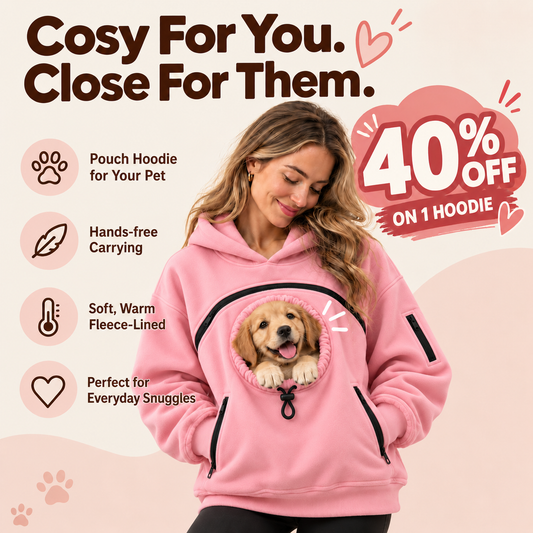 Famoré™ Pet Pouch Hoodie Dog Cat Carrier