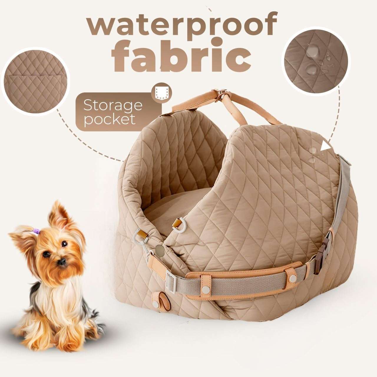 Multifunctional Pet Carrier & Car Seat