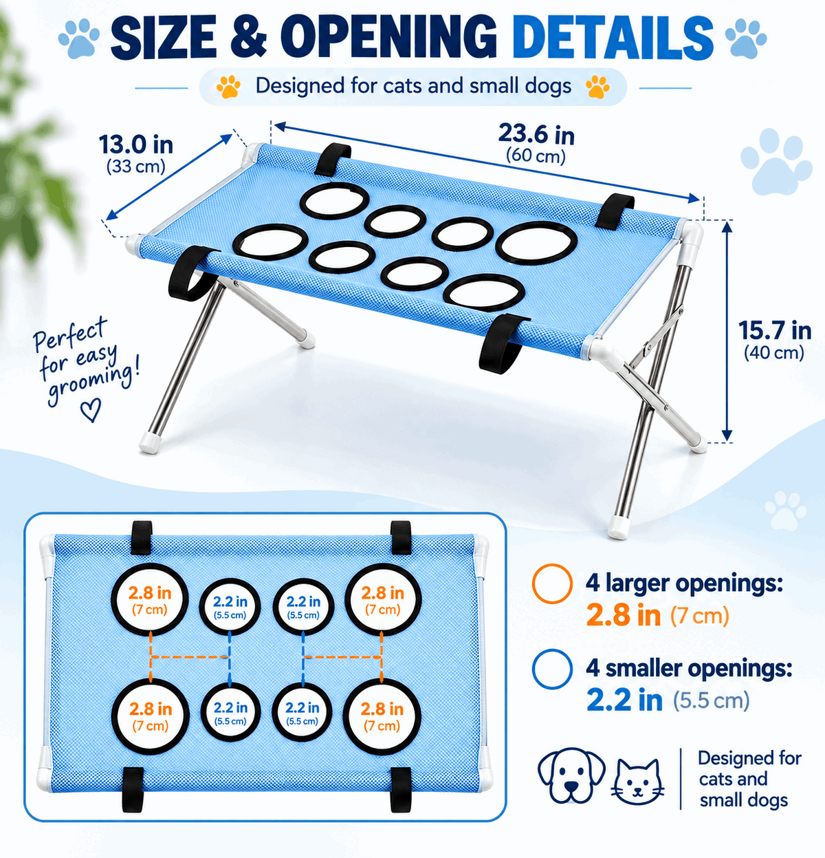 Famoré™ GroomEase Pet Grooming Hammock