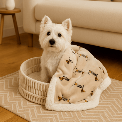 Cozy Dog Blanket for Small Dogs