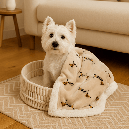 Cozy Dog Blanket for Small Dogs