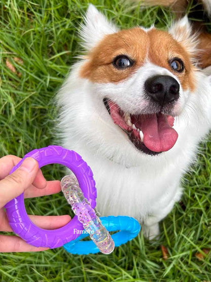 3-Ring Tug Dog Toy | Safe & Durable
