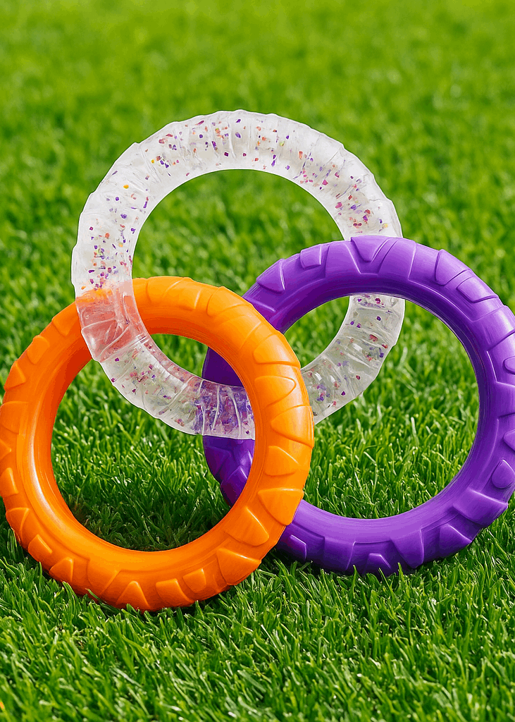 3-Ring Tug Dog Toy | Safe & Durable